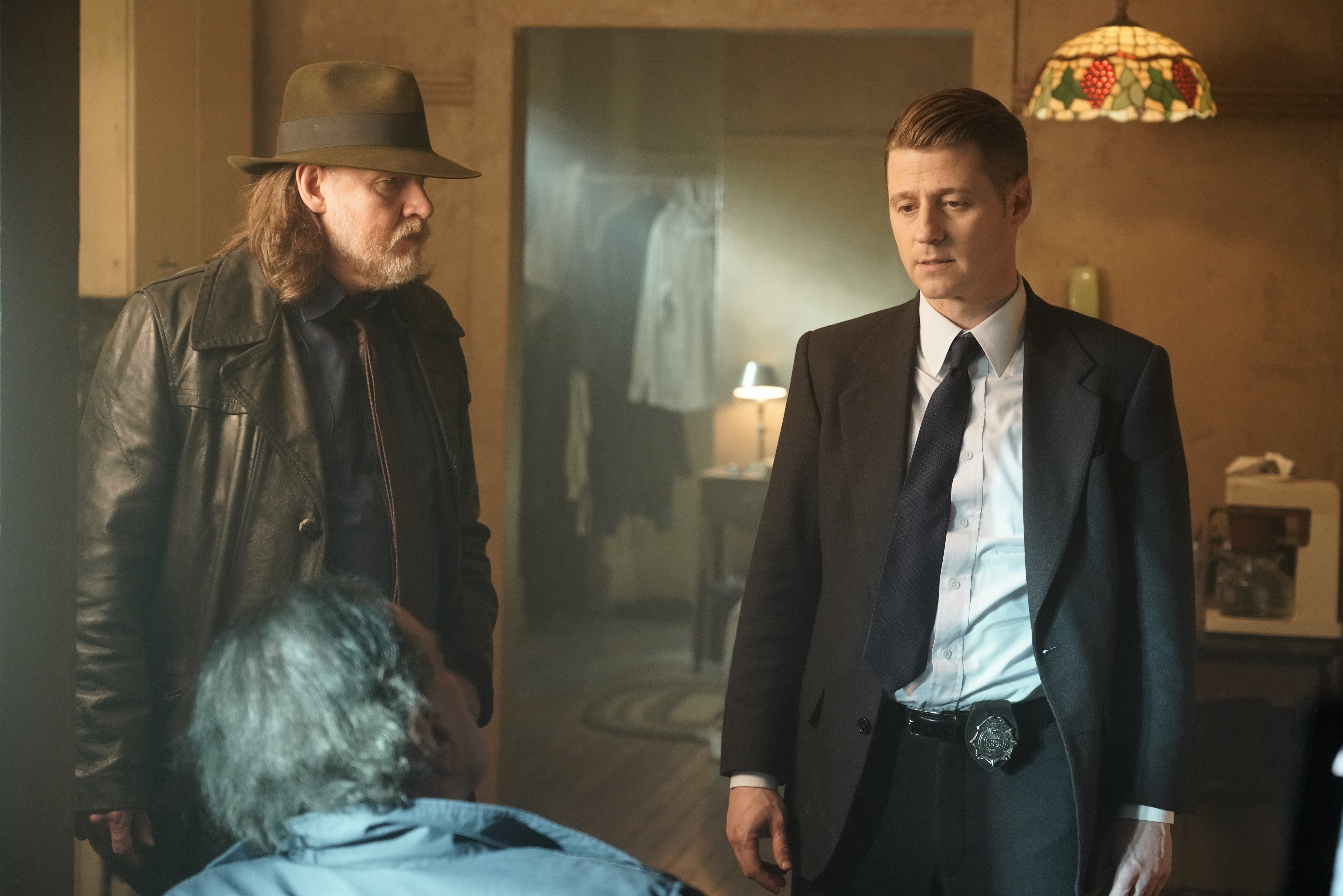 GOTHAM Meet Scarface & The Ventriloquist In New Photos From Season 5.