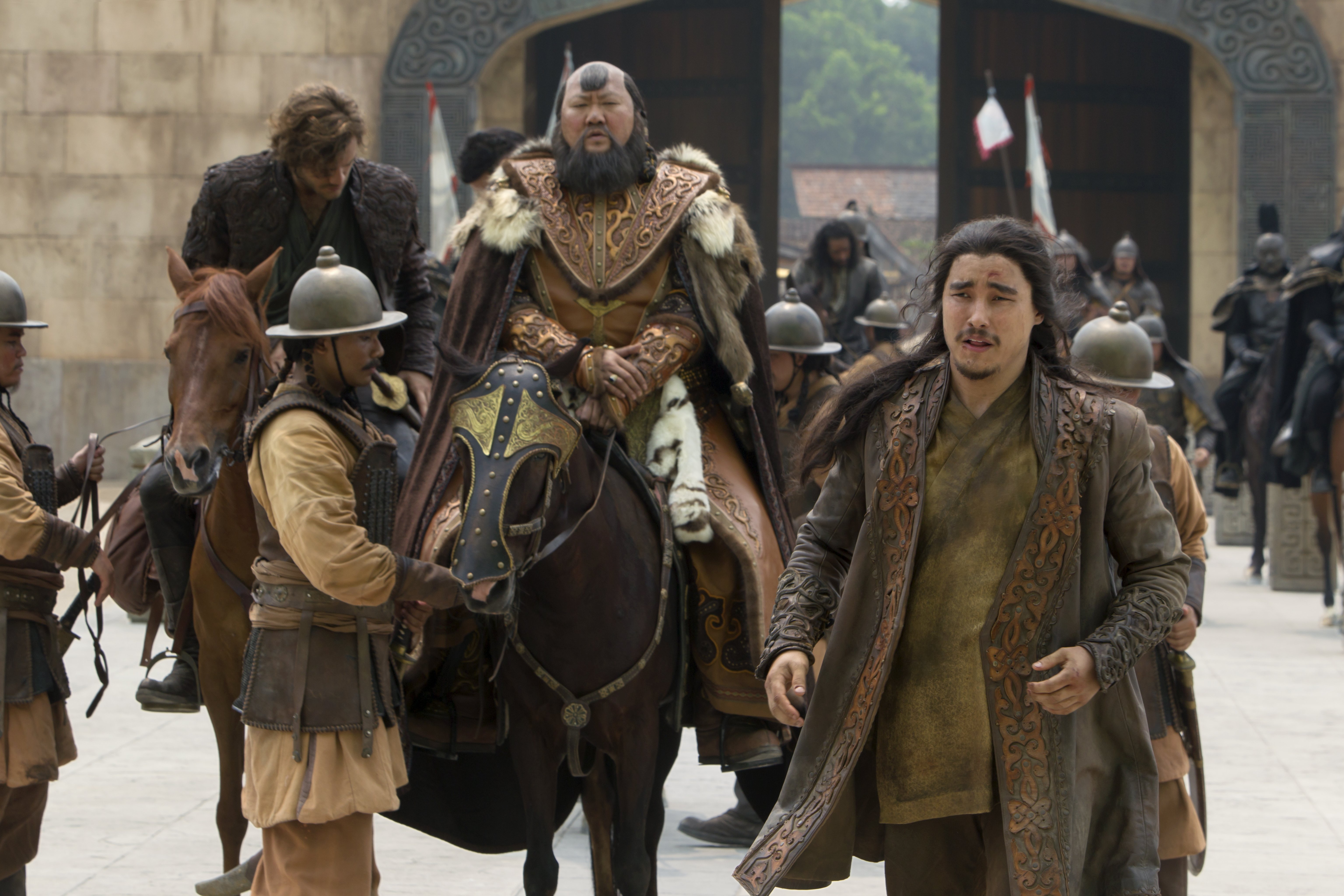 Marco Polo Kublai Khan and Prince Jingim Marco polo netflix, Kublai khan, Marco polo
